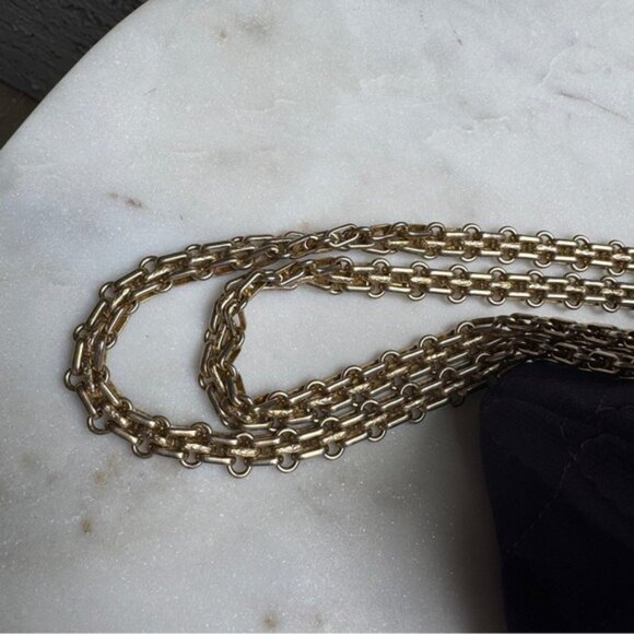 Chanel Reissue 2.55 Flap Bag Quilted Jersey 224 Double Flap Crossbody - Picture 7 of 14